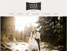 Tablet Screenshot of fuse-photographic.com